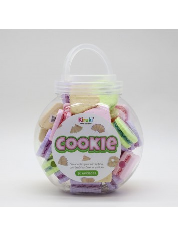 SACAPUNTAS COOKIE CON DEPOSITO x36 KIRUKI