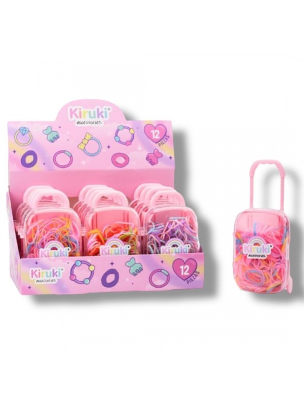 VALIJITA CARRY ON COLITAS DE TOALLA x25g KIRUKI