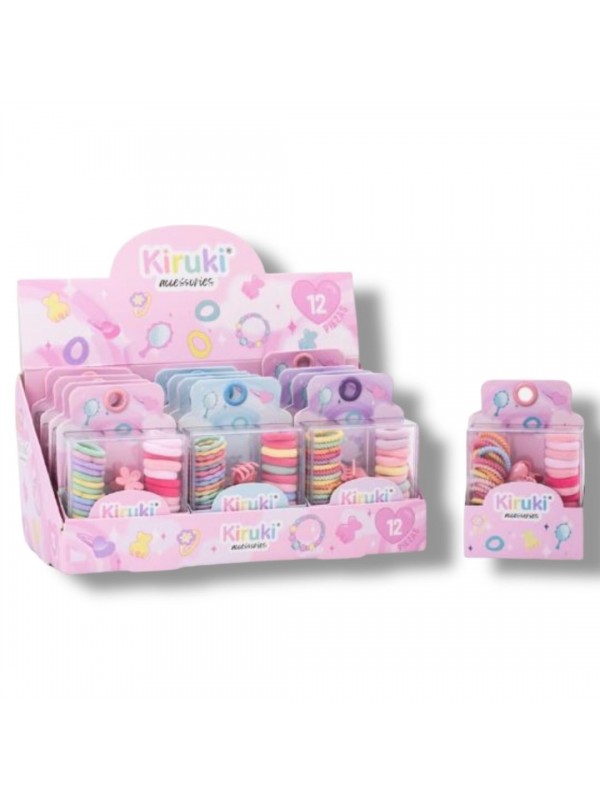 GOMITAS Y GARRITAS PASTEL BOX x12 KIRUKI