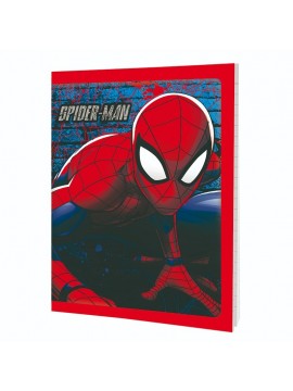 CUADERNO TAPA FLEXIBLE SPIDERMAN x48 HOJAS