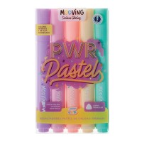 RESALTADOR PASTEL BLISTER x5
