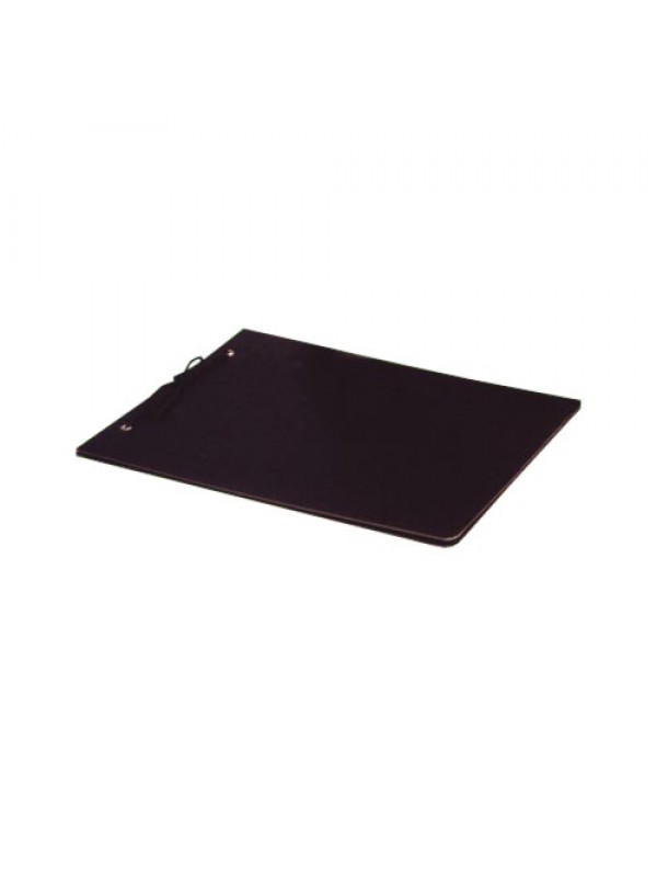 CARPETA CON CORDON N°5 FIBRA NEGRA