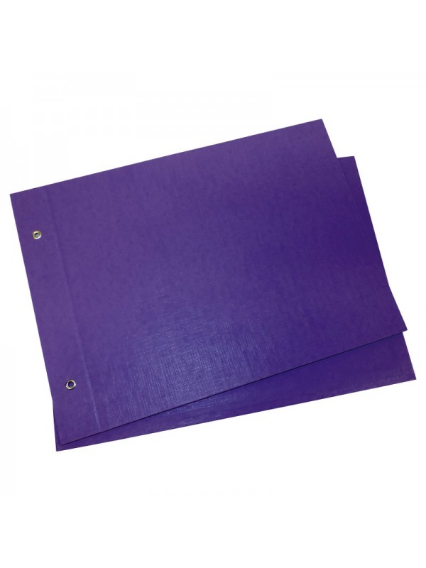 CARPETA CON CORDON N°5 TELADA VIOLETA