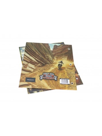 CARPETA CON CORDON N°3 DBX MOTOCROSS EXTREME