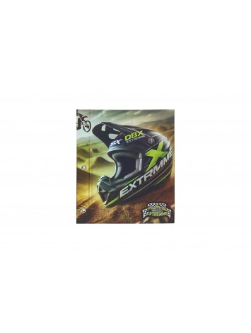 CARPETA CON CORDON N°3 DBX MOTOCROSS EXTREME