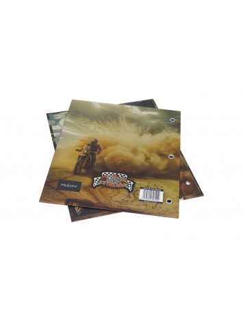 CARPETA CON CORDON N°3 DBX MOTOCROSS EXTREME