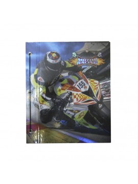 CARPETA CON CORDON N°3 REXON MOTOR RACING