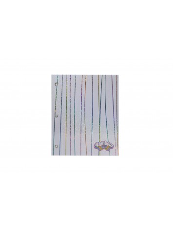 CARPETA CON CORDON N°3 RAINBOW COLOR