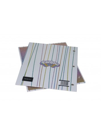 CARPETA CON CORDON N°3 RAINBOW COLOR