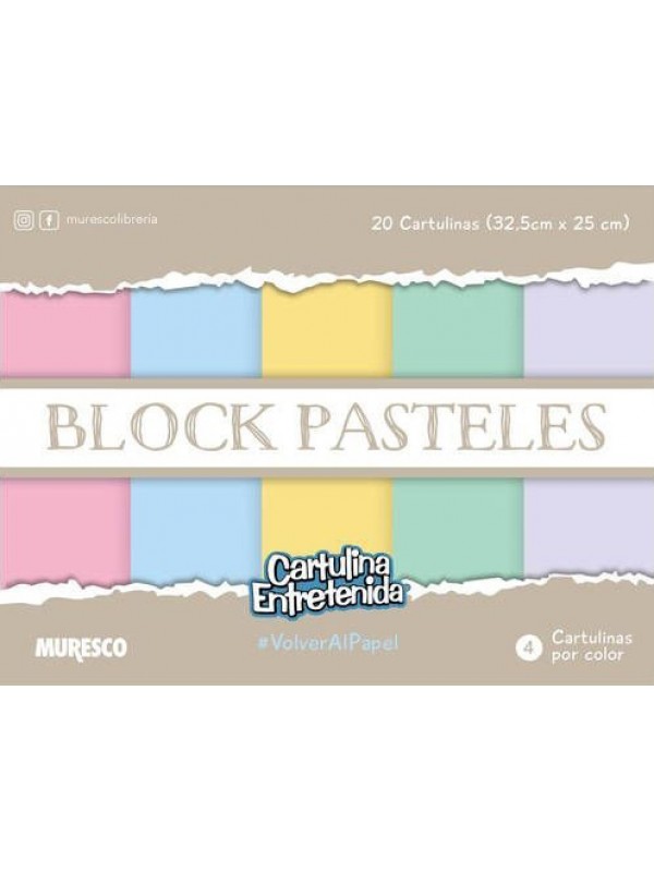 BLOCK ENTRETENIDO PASTEL LISO