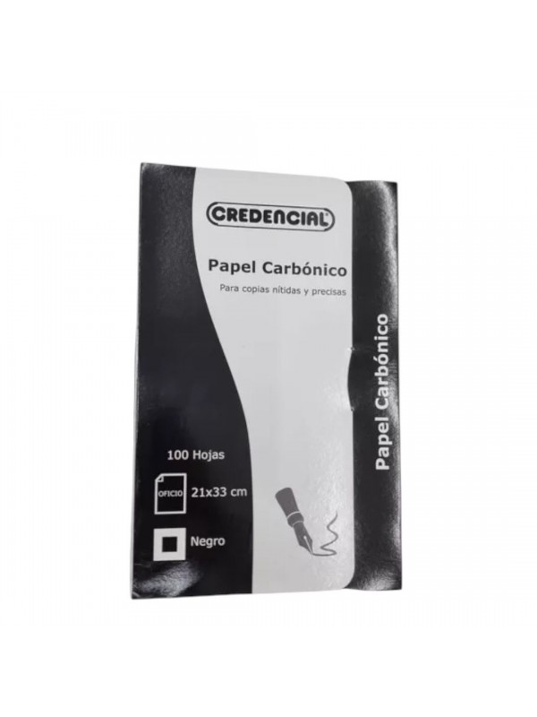 CARBONICO CREDENCIAL NEGRO x100