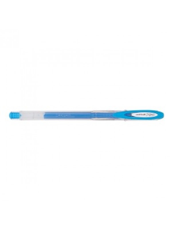 ROLLER BALL UNIBALL UB-126 SIGNO GLITTER CELESTE
