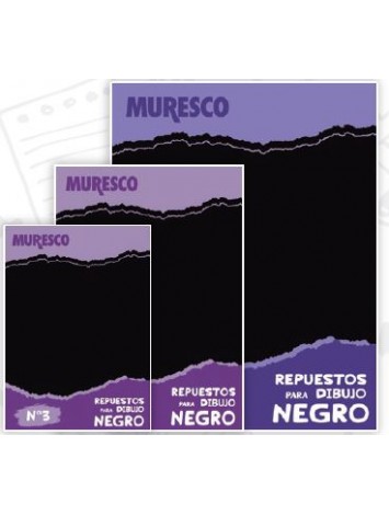 REPUESTO CANSON NEGRO N°6 MURESCO