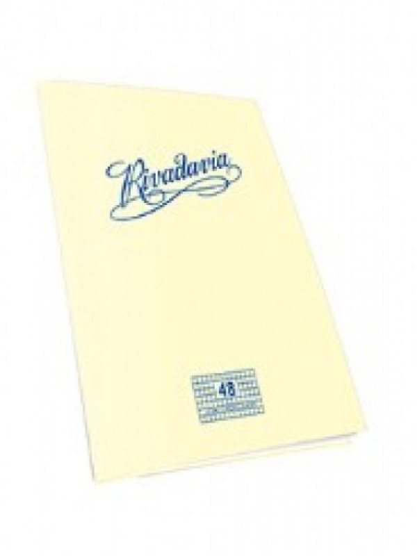 CUADERNO TAPA FLEXIBLE RIVADAVIA x48 HOJAS CUADRICULADO