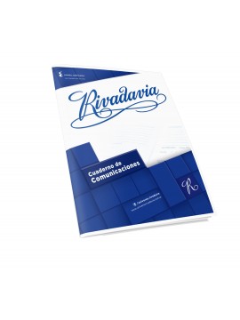 CUADERNO TAPA FLEXIBLE DE COMUNICACIONES (RIVADAVIA)