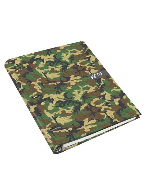 CARPETA A4 ARTE CON REPUESTO CAMOUFLAGE