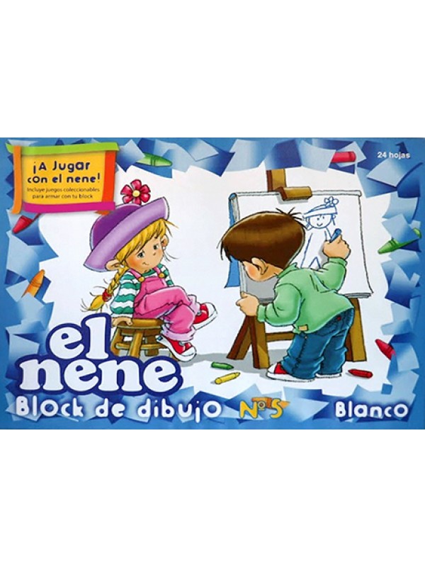 BLOCK EL NENE N°5 BLANCO