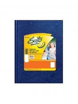 CUADERNO EXITO 19x25 x48 HOJAS AZUL LISO