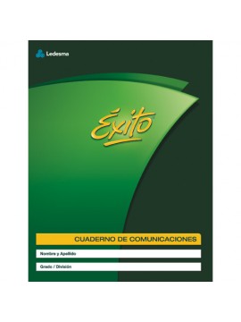CUADERNO TAPA FLEXIBLE DE COMUNICACIONES (EXITO)