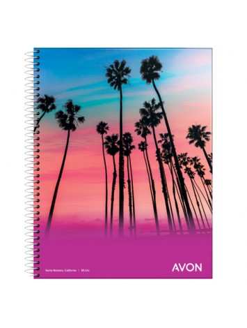 CUADERNO UNIVERSITARIO 29,7 AVON  x80 HOJAS RAYADO