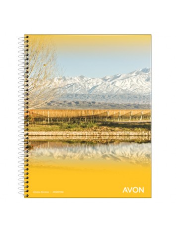 CUADERNO UNIVERSITARIO 29,7 AVON  x80 HOJAS RAYADO