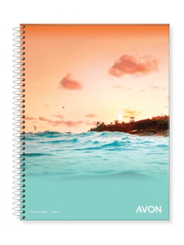 CUADERNO UNIVERSITARIO 29,7 AVON  x80 HOJAS RAYADO