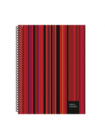 CUADERNO UNIVERSITARIO 29,7 CLASSIC TAPA DURA x80 HOJAS RAYADO