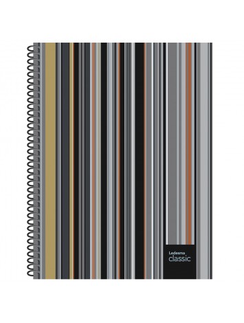 CUADERNO UNIVERSITARIO 29,7 CLASSIC TAPA DURA x80 HOJAS CUADRICULADO