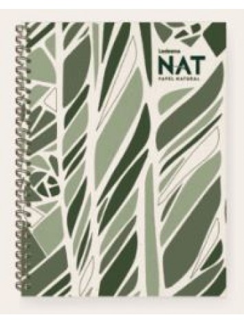 CUADERNO TAPA CARTON 22x29 LEDESMA NAT x100 HOJAS RAYADO