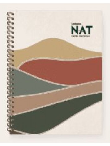 CUADERNO TAPA CARTON 22x29 LEDESMA NAT x100 HOJAS RAYADO