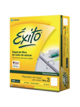 REPUESTO EXITO x288 HOJAS RAYADO