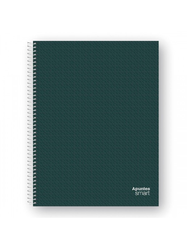 CUADERNO UNIVERSITARIO 29.7 TAPA FLEXIBLE MIS APUNTES SMART SEMIRIGIDO X100 HOJAS LISO