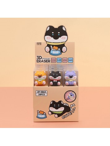 GOMA DE BORRAR PERRITO x24