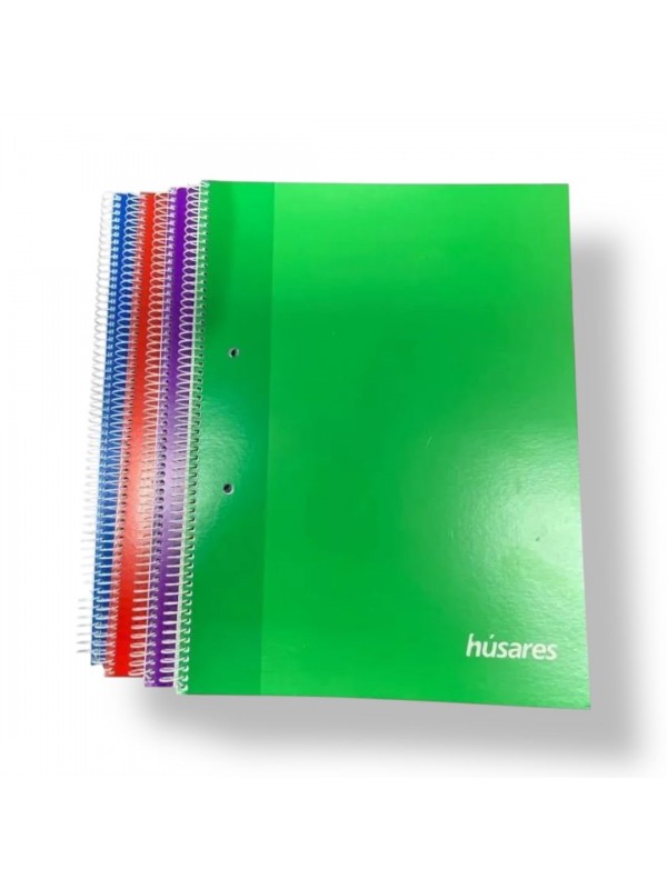 CUADERNO 29,7 UNIVERSITARIO HUSARES x80 CUADRICULADO