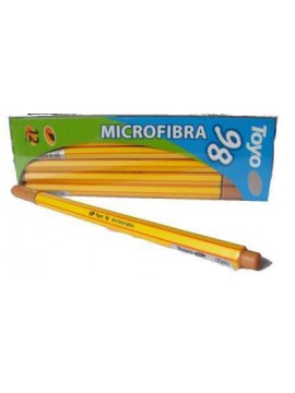 x12 MARCADOR MICROFIBRA TOYO 98 MARRON CLARO