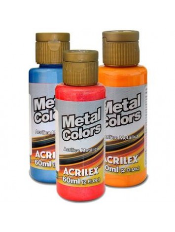 ACRILICO METAL 60 ML BLANCO ACRILEX