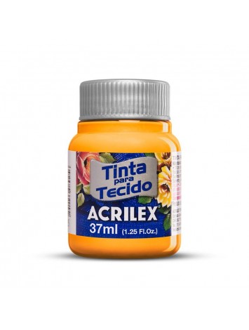 PINTURA TELA MATE 37 ML MANDARINA ACRILEX