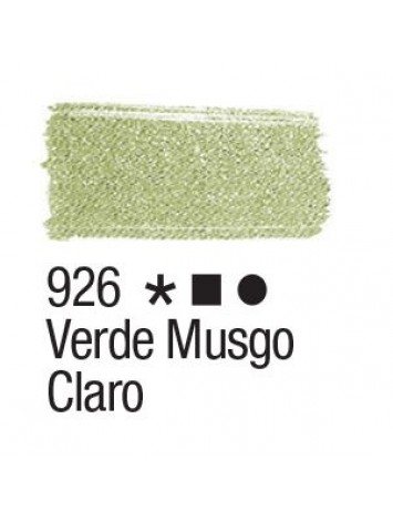 PINTURA TELA MATE 37 ML VERDE.MUSGO CLARO ACRILEX