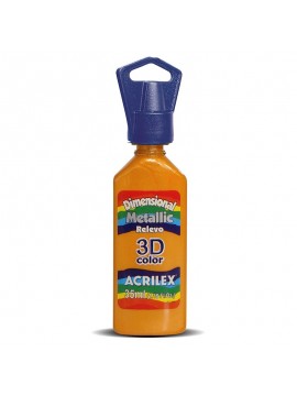 DIMENSIONAL 3D METALIC 35 ML BRONCE ACRILEX