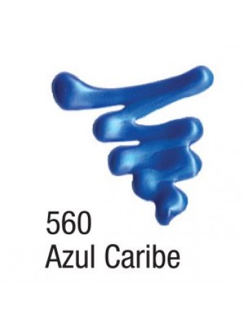 DIMENSIONAL 3D METALIC 35 ML AZUL CARIBE ACRILEX