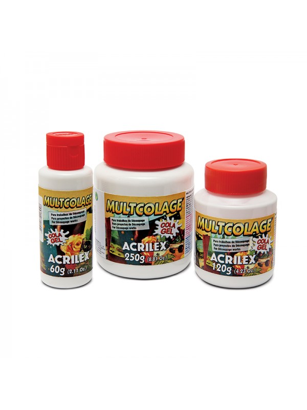 MULTICOLAGE PARA DECOUPAGE 60G ACRILEX