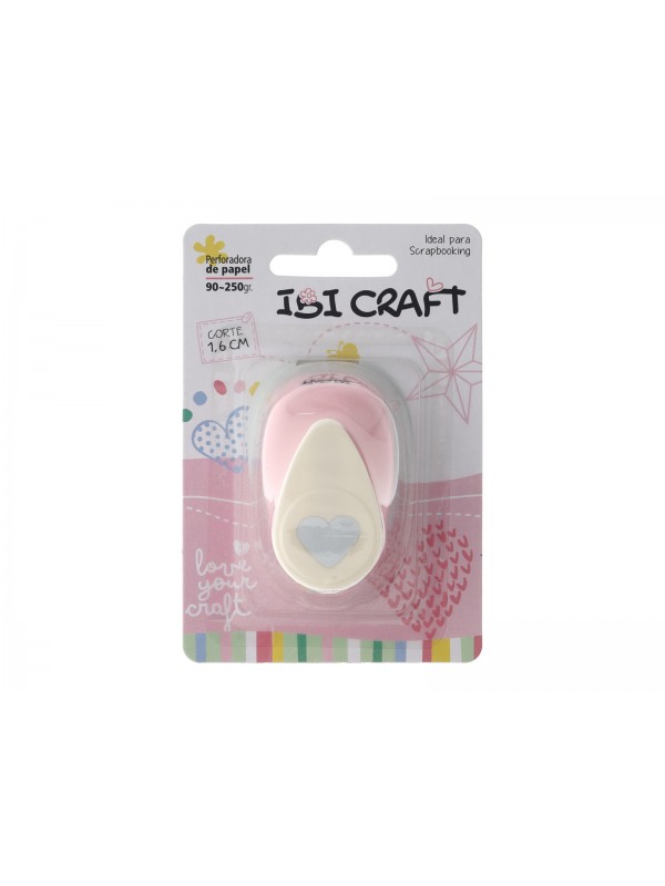 PERFORADORA ARTISTICA 16MM CORAZON  IBI CRAFT
