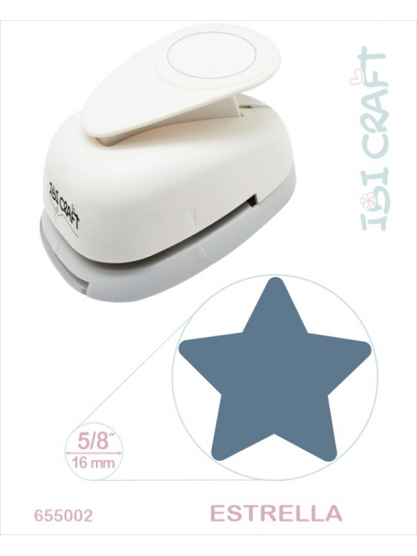 PERFORADORA ARTISTICA 16MM ESTRELLA  IBI CRAFT
