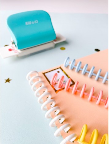 ENCUADERNADORA SMART CLICK 6 PERFORACIONES  + 5 ESPIRALES 44  IBI CRAFT