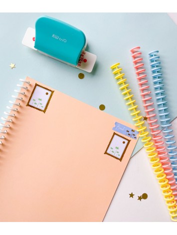 ENCUADERNADORA SMART CLICK 6 PERFORACIONES  + 5 ESPIRALES 44  IBI CRAFT