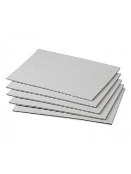 PLANCHA CARTON GRIS  3 MM 35x50