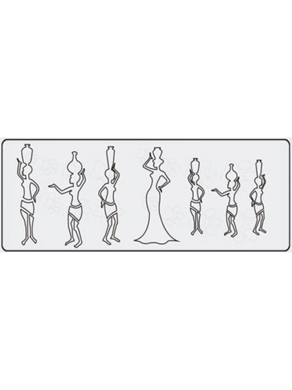 STENCIL 10x25 cm ETNIA