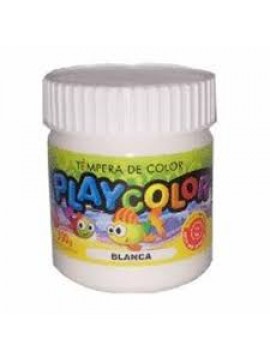 TEMPERA POTE PLAYCOLOR 300 GR BLANCO