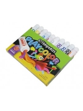 TEMPERA POMO PLAYCOLOR 8 CC x10 SURTIDAS