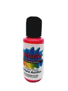 ACRILICO FLUO PLAYCOLOR 50 CC FUCSIA